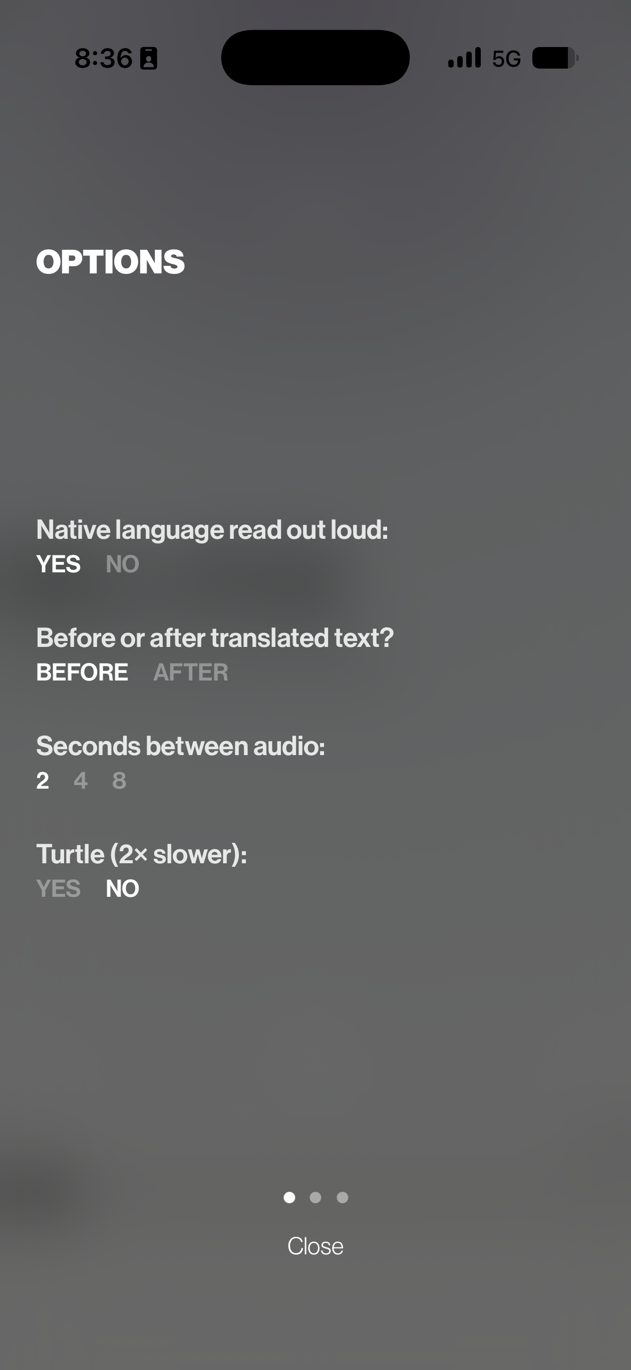 Playlist preferences