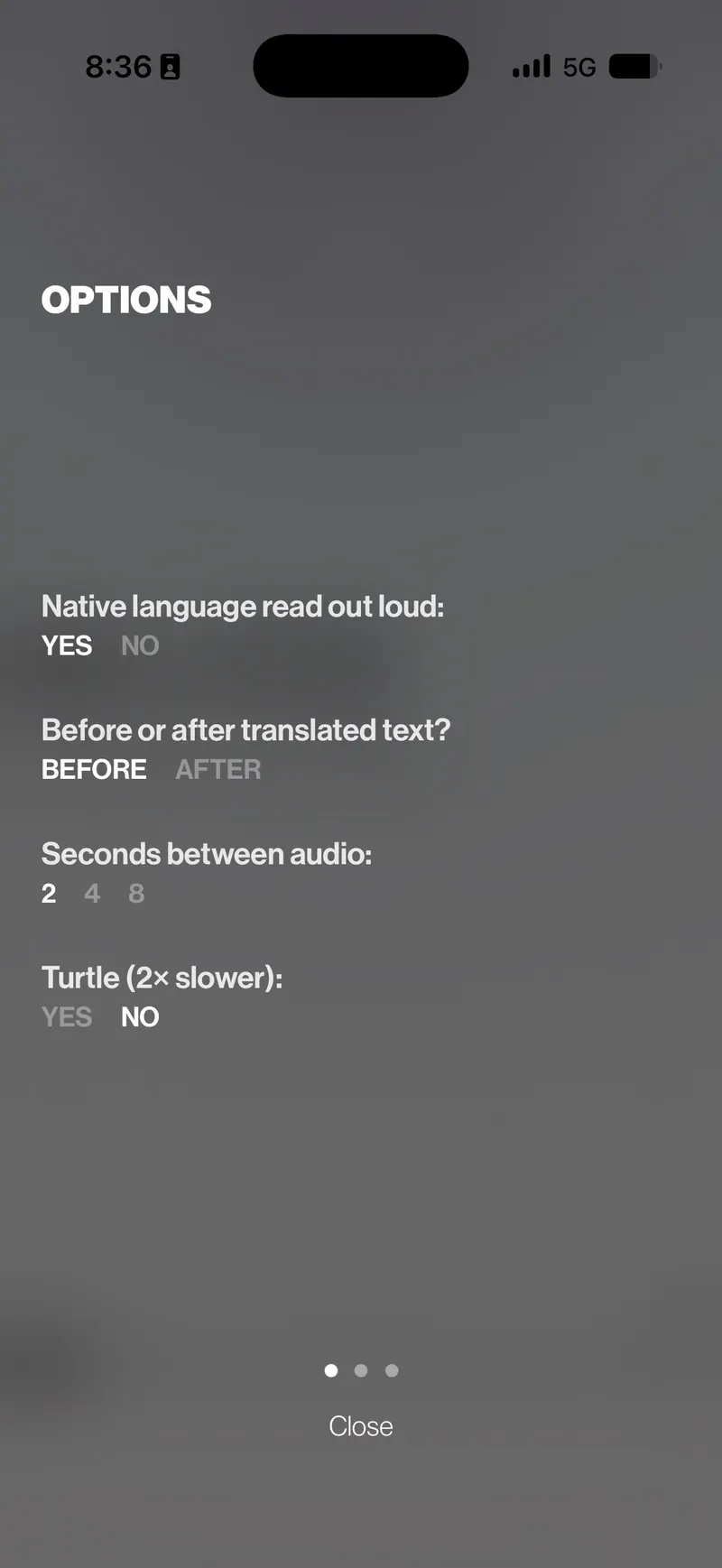 Playlist preferences